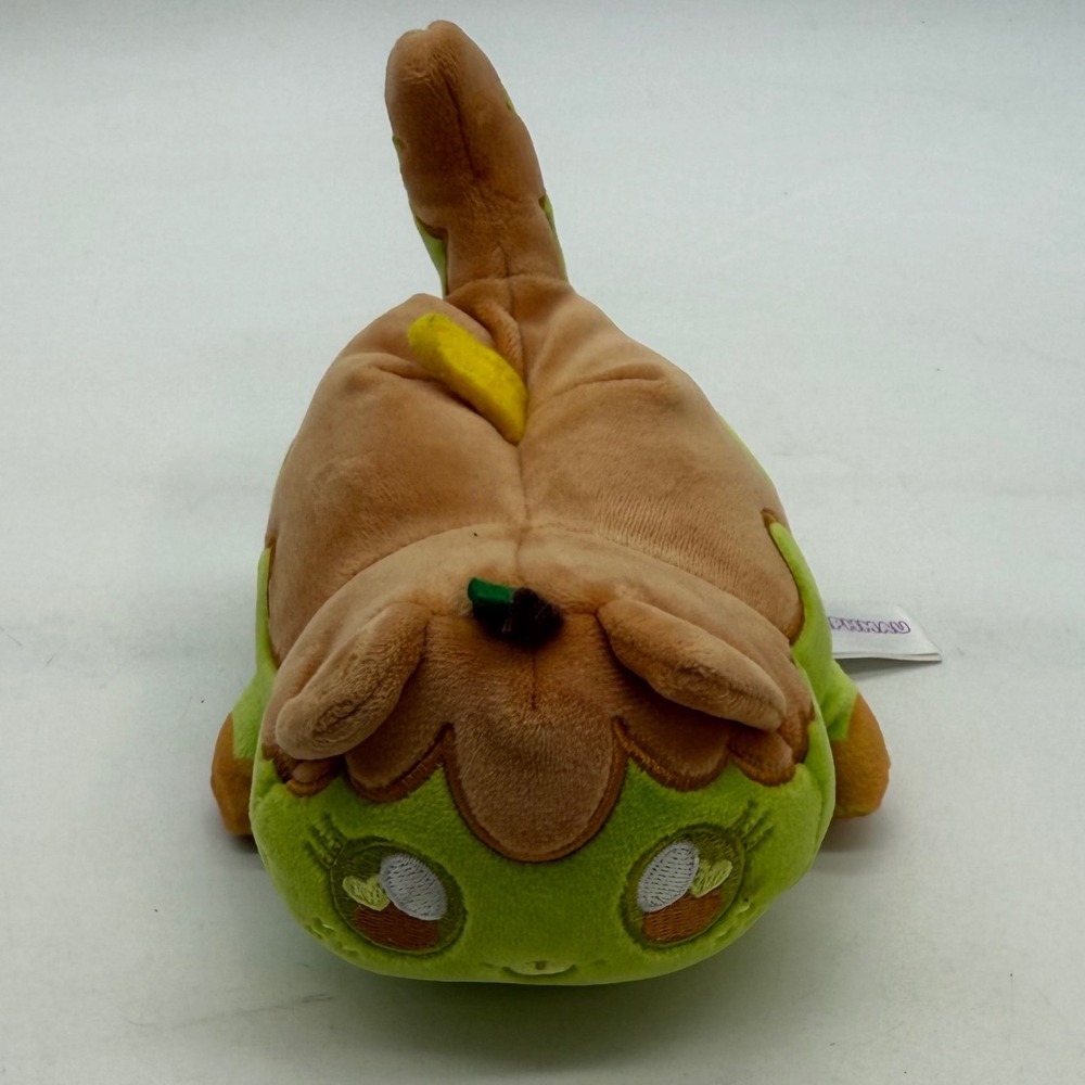 Aphmau MeeMeows Caramel‎ Apple Cat Mystery Plush Green Brown 6 Inch Toy